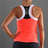 Tank top kvinder Endless Race Padel Laksefarvet #2