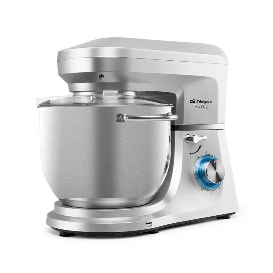 Hndmikser Orbegozo 17756 ORB Slvfarvet Rustfrit stl 1800 W #1