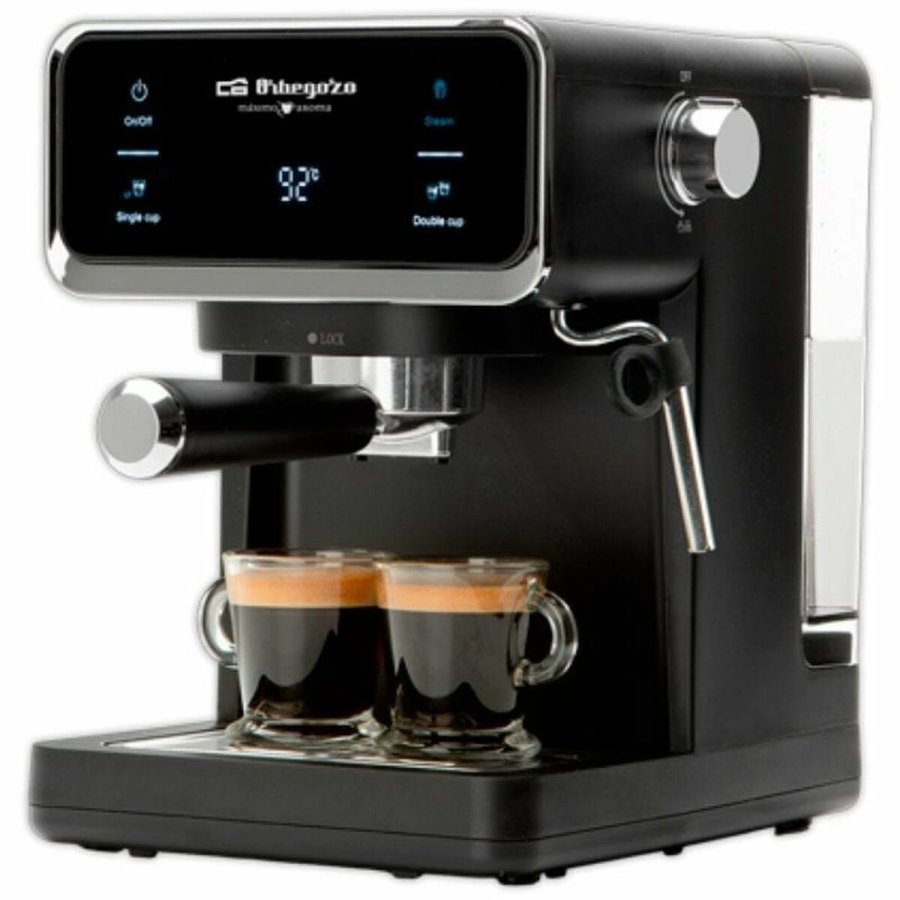 Hurtig manuel kaffemaskine Orbegozo 18309 Sort #1