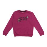 Sweatshirt uden h�tte til piger Softee Lunar  Pink Fuchsia #1
