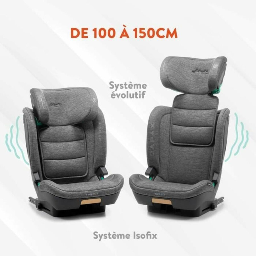 stol Babyauto CAPAX GREY DOBBY Gr� II (15-25 kg) B�rns ECE R129 #2
