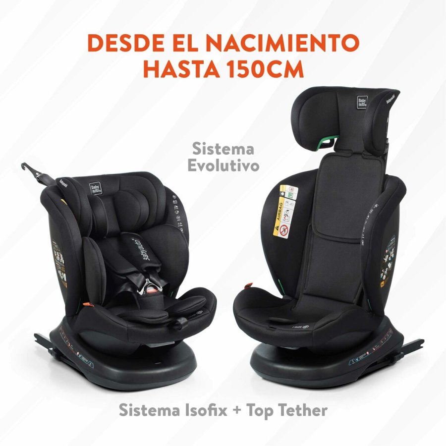 stol Babyauto RODIA Gr 0 (de 0 a 10 kilos) I (9 - 18 kg) II (15-25 kg) III (22 - 36 kg) Brns ECE R129/04 #3