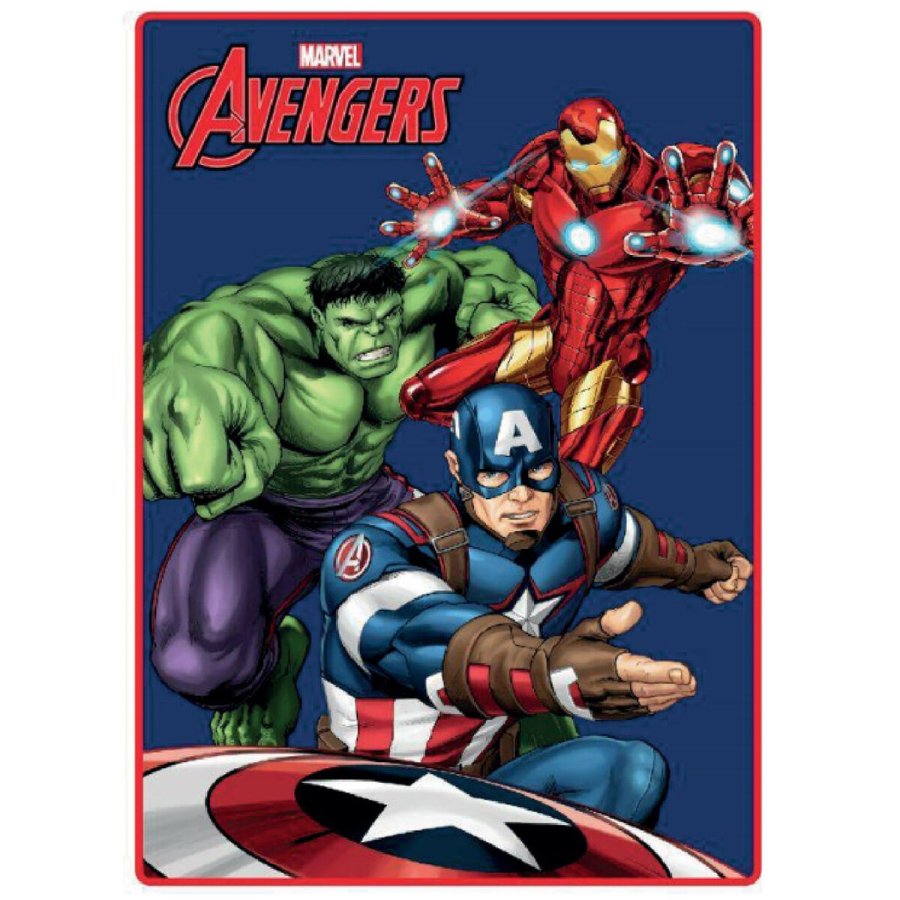 Tppe The Avengers Super heroes 100 x 140 cm Multifarvet Polyester #1