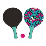 S�t med leget�j til stranden Marbueno Multifarvet #1