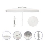 Sennik Marbueno Hvid Polyester Aluminium  300 cm #2