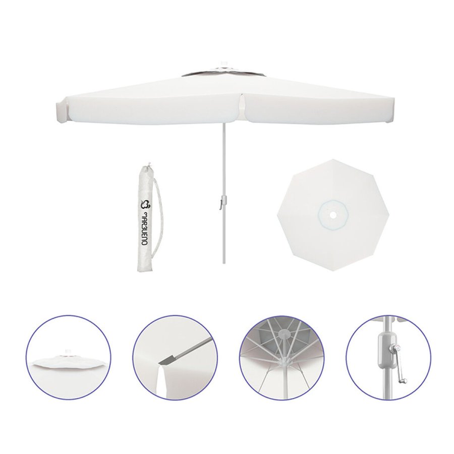 Sennik Marbueno Hvid Polyester Aluminium  300 cm #2