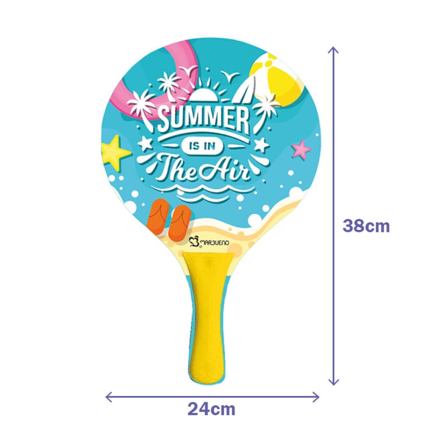 S�t med leget�j til stranden Marbueno Multifarvet #4