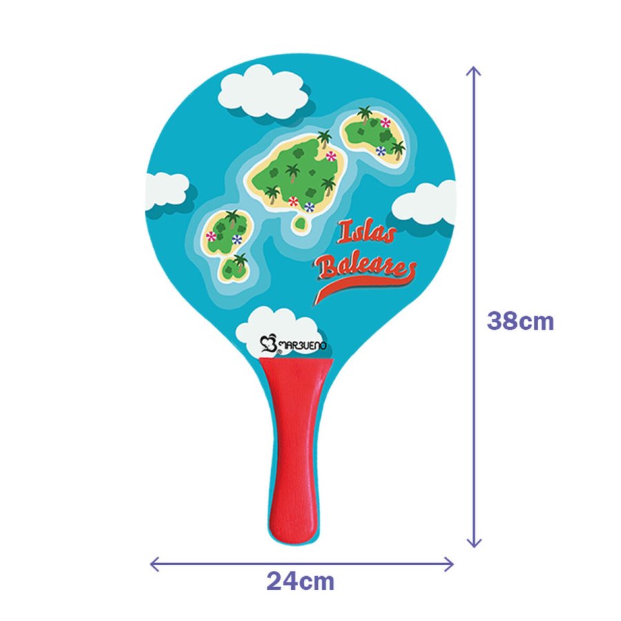 S�t med leget�j til stranden Marbueno Multifarvet #4