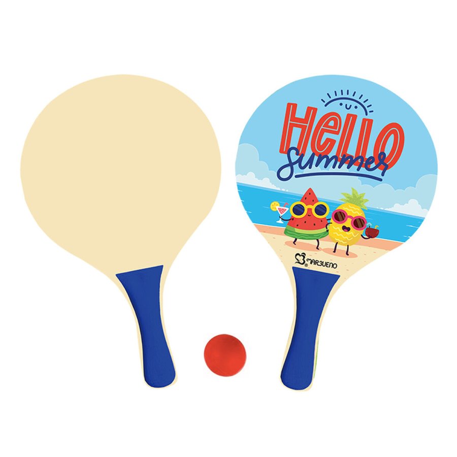 S�t med leget�j til stranden Marbueno Multifarvet #1