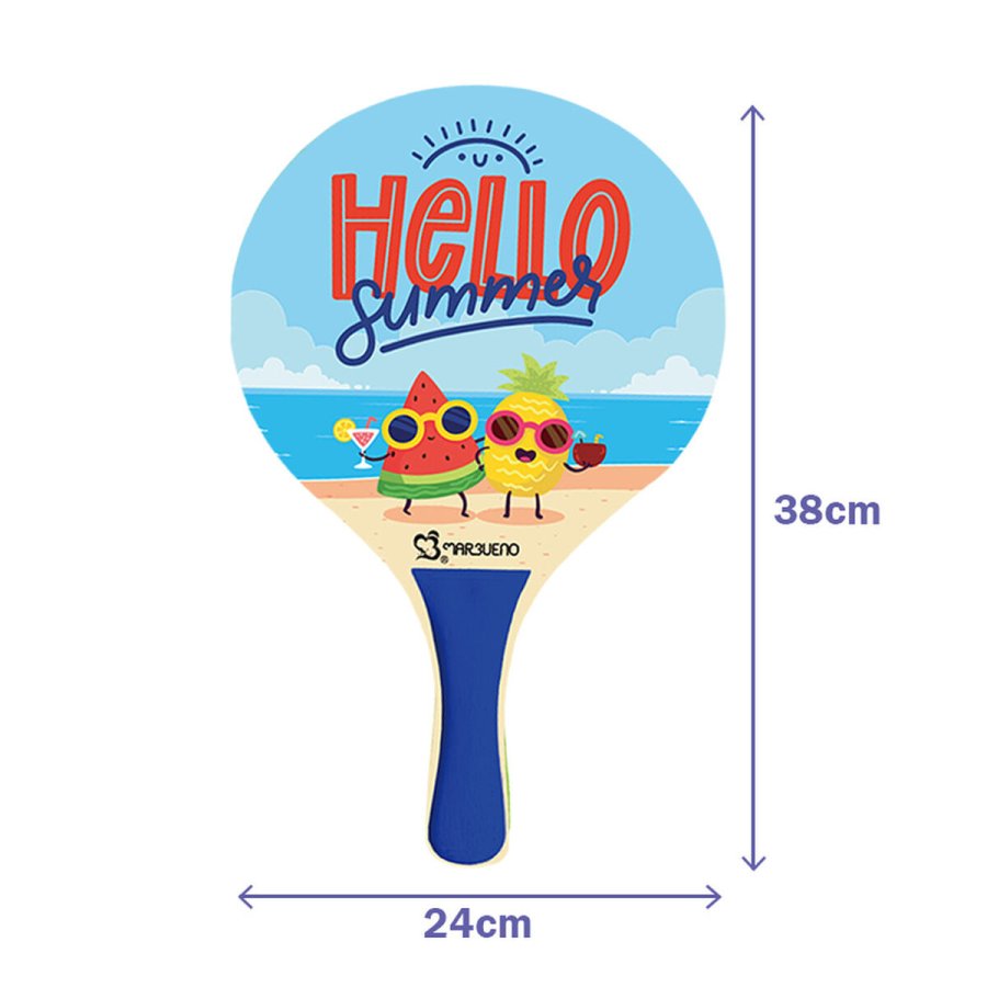 S�t med leget�j til stranden Marbueno Multifarvet #4