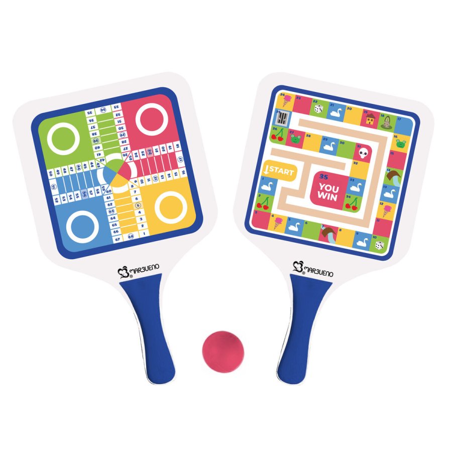 S�t med leget�j til stranden Marbueno Multifarvet #1