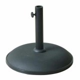 Marbueno Base Parasoll Rund Beton 41,5x35 cm 15KG Sort Have, Pool, Terrasse 10447 #1