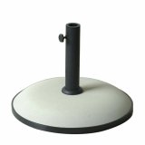 Marbueno Base Parasoll Rund Cement 50x37 cm 25KG Hvid Have, Pool, Terrasse 10453 #1