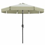 Marbueno Parasoll Stl 8 Spidser D300 cm Polyester Beige Have, Pool, Terrasse 10490 #1