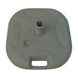 Marbueno Base Sombrilla Plast 45x45x14 cm 20L Hvid Have, Pool, Terrasse 10500 #1