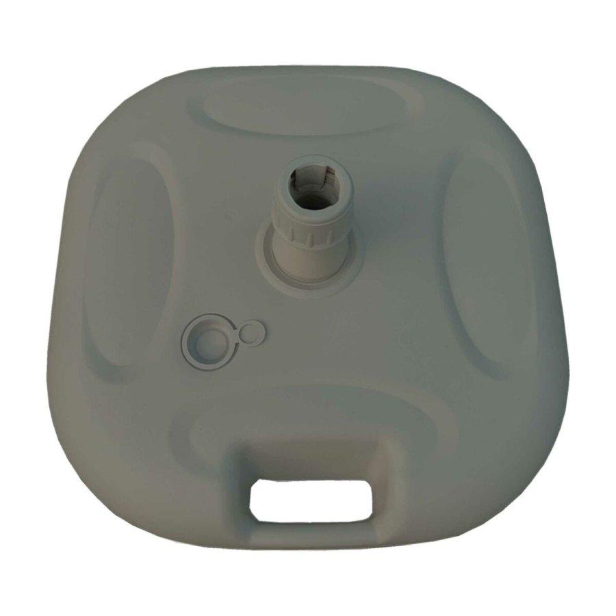 Marbueno Base Sombrilla Plast 45x45x14 cm 20L Hvid Have, Pool, Terrasse 10500 #1