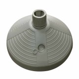 Marbueno Base Umbrella Rund Plast 38x38x14 cm 10L Hvid Have, Pool, Terrasse 10502 #1