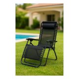 Polstrede Campingstol Marbueno Sort 90 x 108 x 66 cm #1