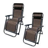 Polstrede Campingstol Marbueno Brun 90 x 108 x 66 cm #1