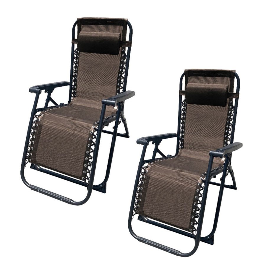 Polstrede Campingstol Marbueno Brun 90 x 108 x 66 cm #1