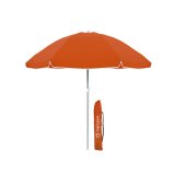 Solsk�rm Marbueno Orange � 180 cm #1