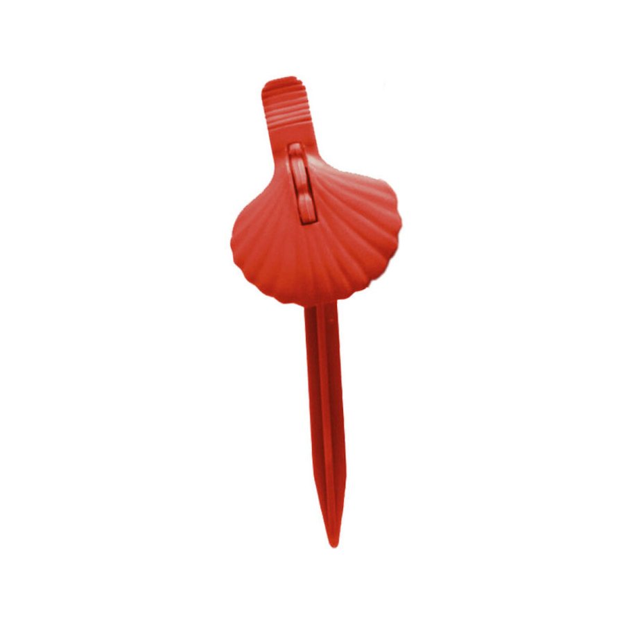 H�ndkl�deklips Marbueno R�d Plastik #1