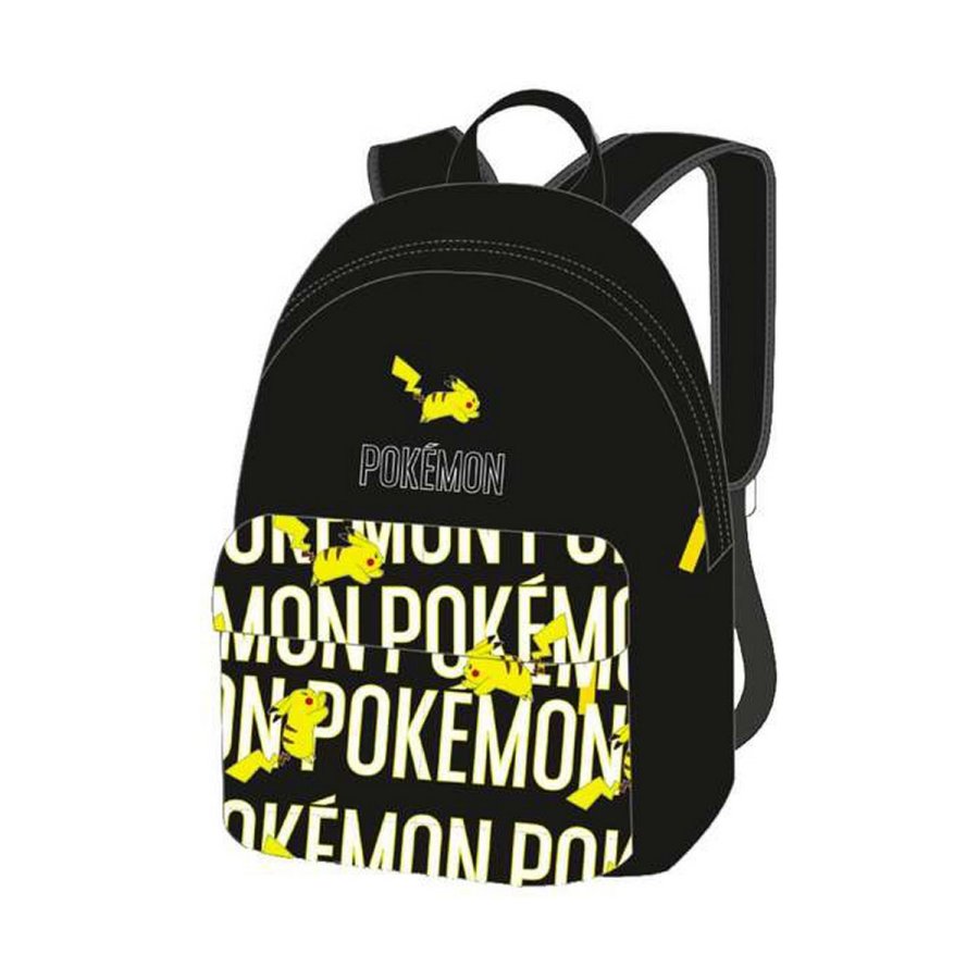 Skoletaske Pokmon Pikachu 41 x 31 x 13,5 cm Kan tilpasses til rygskvognen #1