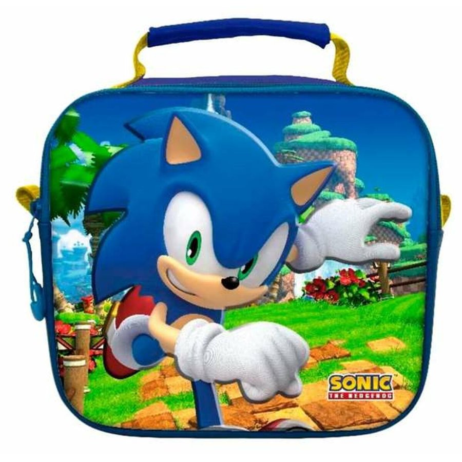 3D Skoletaske Sonic 22 x 20 x 7 cm #1