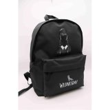 Skoletaske Wednesday Wednesday Addams Sort 43 x 31 x 13,5 cm #3