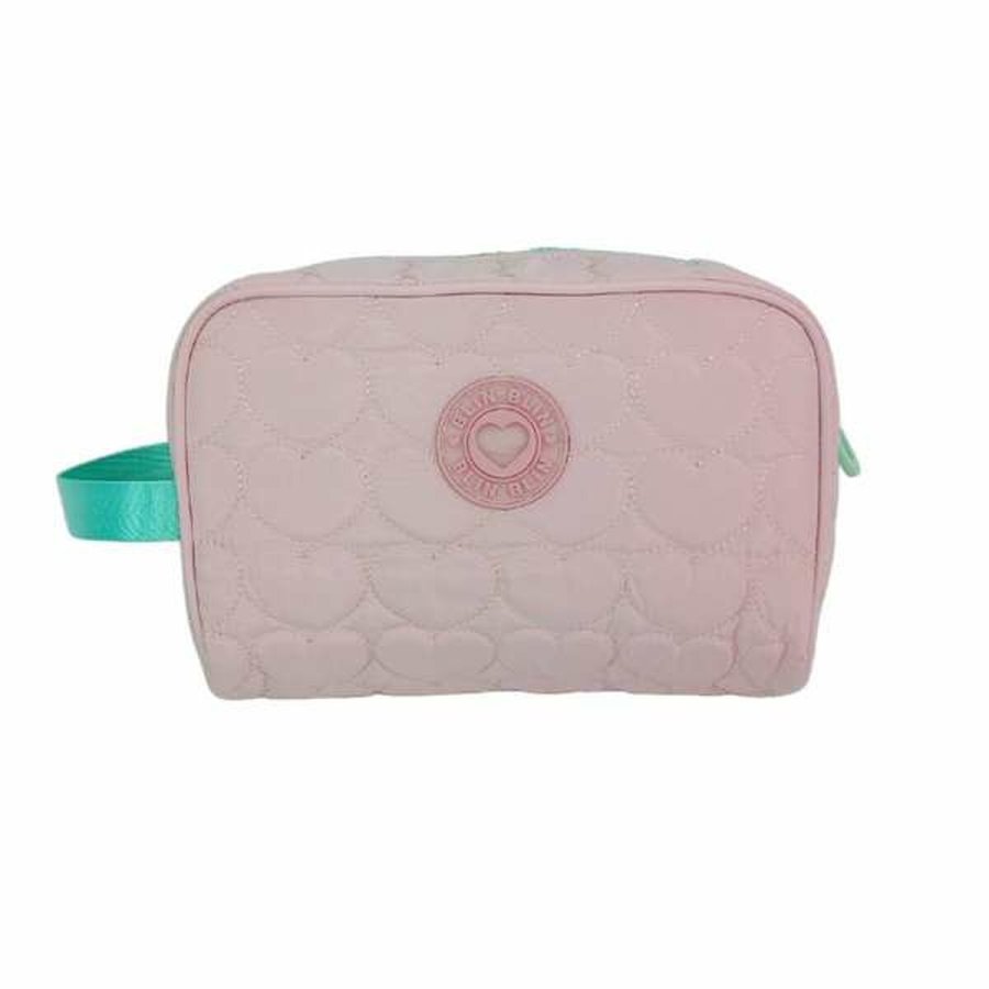 Rejsetoilettaske Toybags Blin Blin Chic Pink 15 x 25 x 11 cm #1