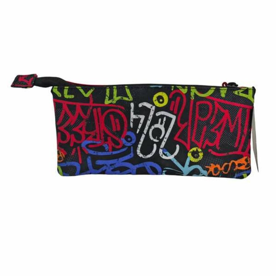 Tredobbelt bretaske Toybags Grafitti 11 x 23 x 5 cm #3
