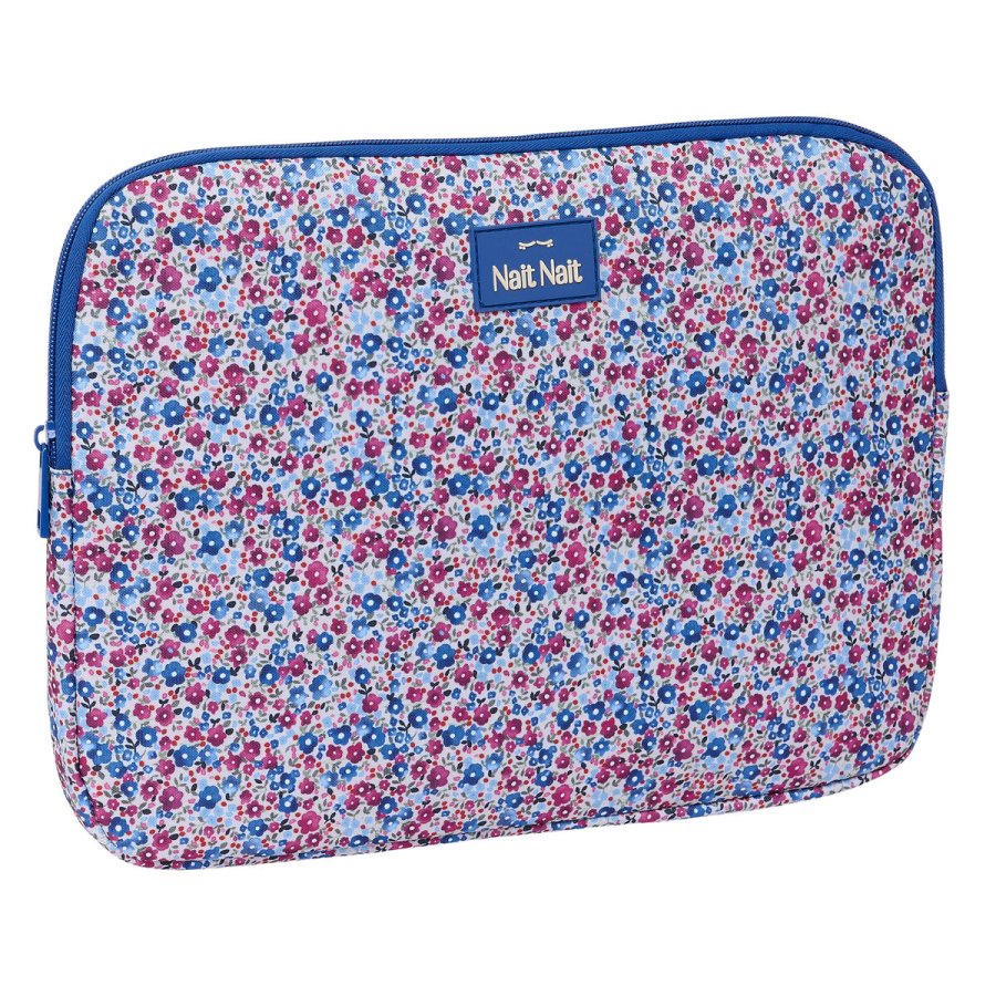 Laptop cover Nait Nait Flores coimbra azul Bl 34 x 25 x 2 cm #1
