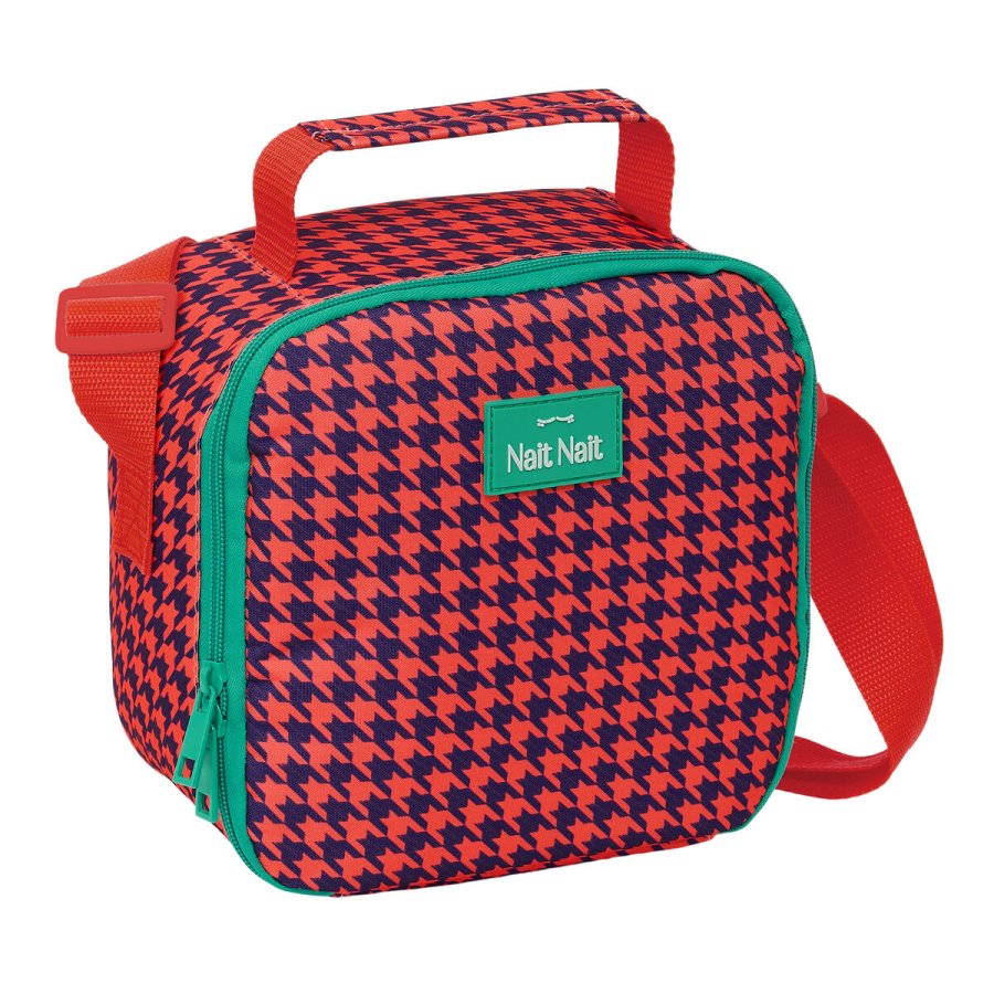 Termomadkasse Nait Nait Pata de gallo coral Koral 20 x 20 x 15 cm #1