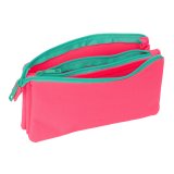 Tredobbelt bretaske Nait Nait Rosa fluor Pink 22 x 12 x 3 cm #2