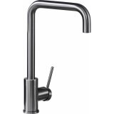 Hane med blandingsbatteri Imex GCR004BGM LOIRA Sort Rustfrit stl #1