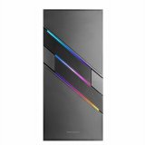 ATX Semi-t�rn kasse Mars Gaming MCU3 Sort ARGB #1