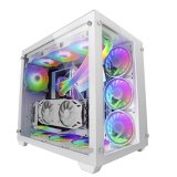 ATX Semi-trn kasse Mars Gaming MCV3 PREMIUM XXL RGB Hvid #1