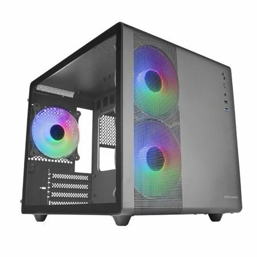 ATX Semi-t�rn kasse Mars Gaming MC400 Hvid Sort #3