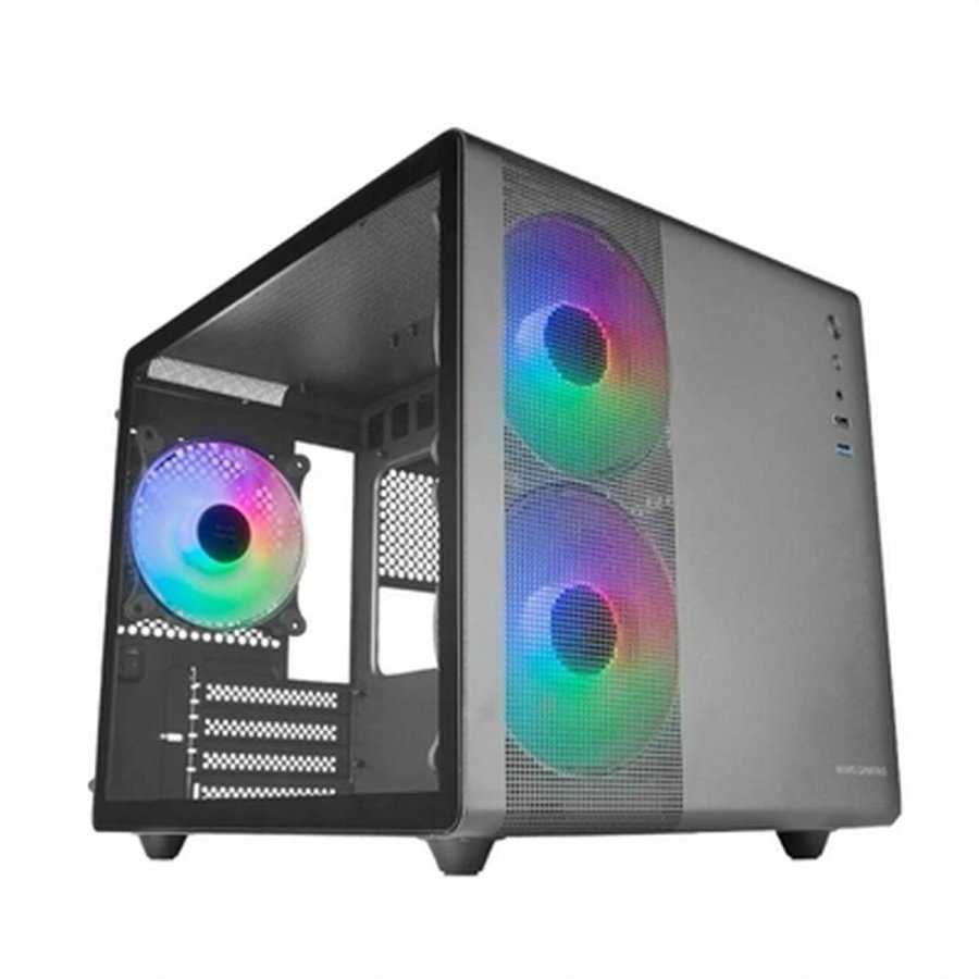 ATX Semi-t�rn kasse Mars Gaming MC400 Hvid Sort #2