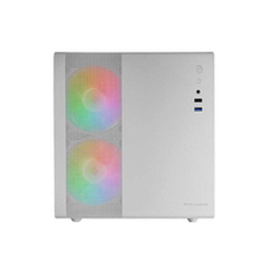 ATX Semi-t�rn kasse Mars Gaming MC400W Hvid Sort #7