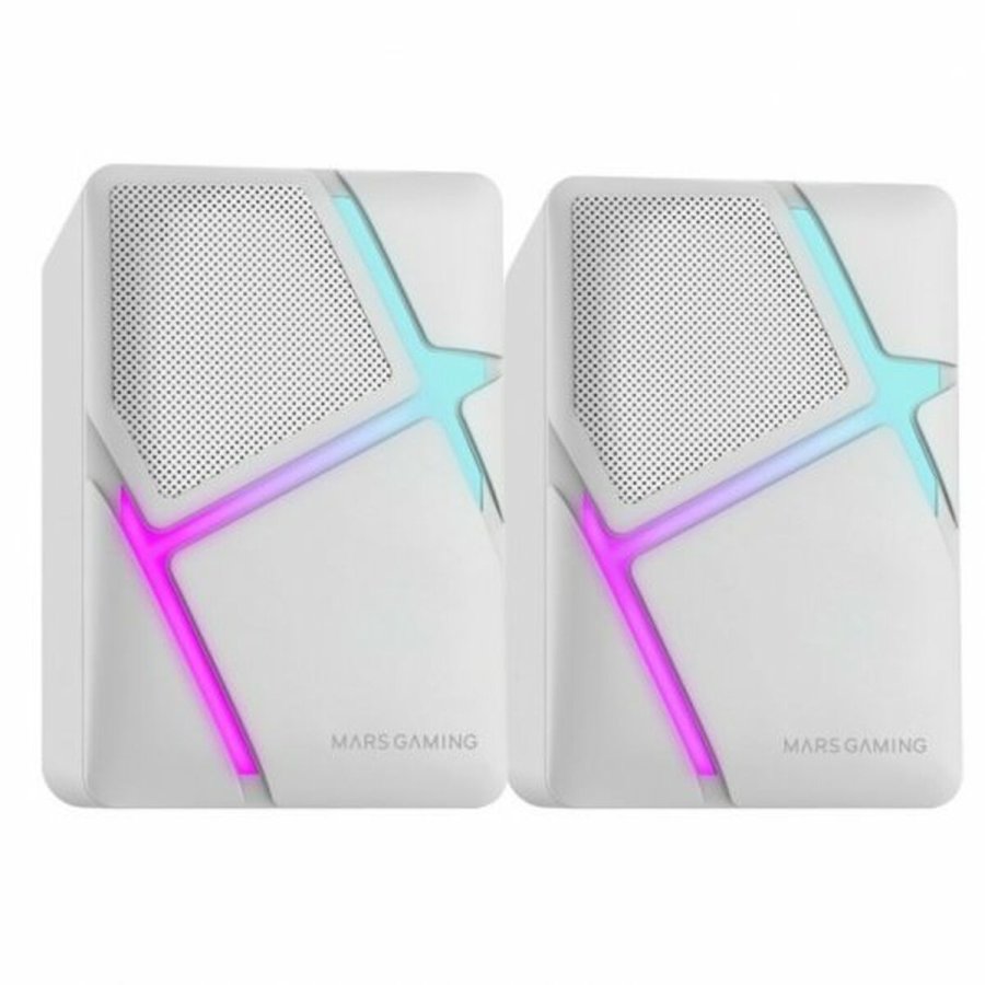 PC-hjttalere Mars Gaming MSHW Hvid #1