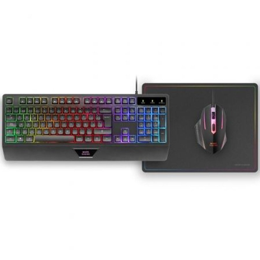 Tastatur Mars Gaming MCP124ES Sort #1