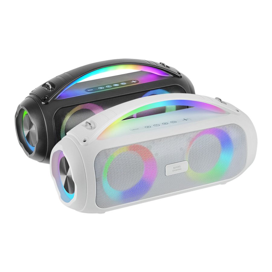Brbare Bluetooth-hjttalere Mars Gaming MSPULSE Sort 4 W 50 W #5