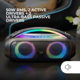 Brbare Bluetooth-hjttalere Mars Gaming MSPULSE Sort 4 W 50 W #11