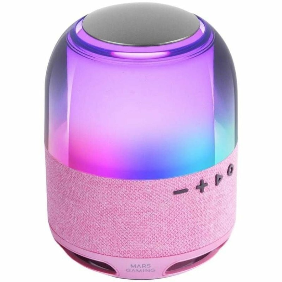 Brbare Bluetooth-hjttalere Mars Gaming MSFLOWP Pink 15 W 4 W #1