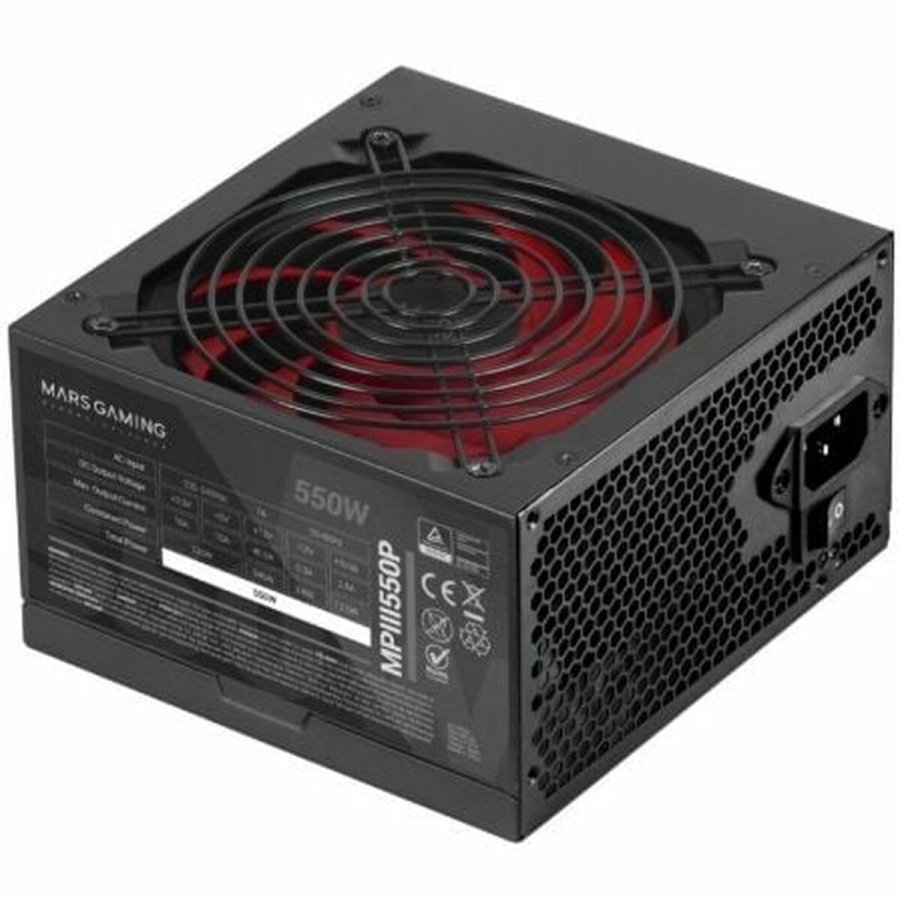 Str�mforsyning Mars Gaming MPIII550P ATX 550 W #1