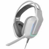 Gaming headset med mikrofon Mars Gaming MH-Strike Hvid #1