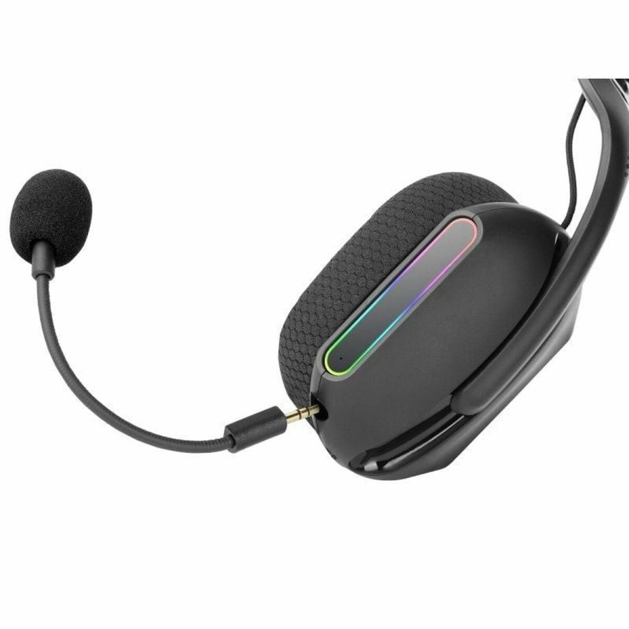 Gaming headset med mikrofon Mars Gaming MHWPRO Sort #4