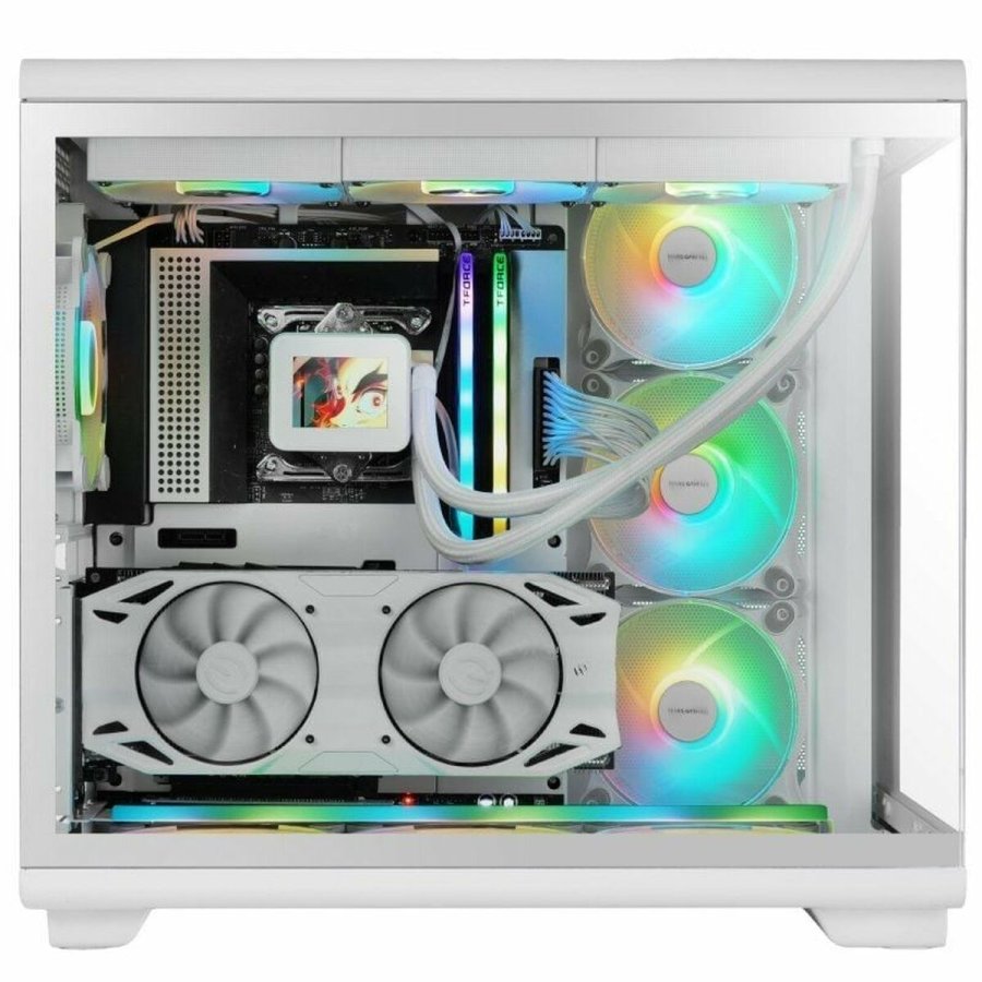 ATX Semi-t�rn kasse Mars Gaming MCREVW Hvid #2