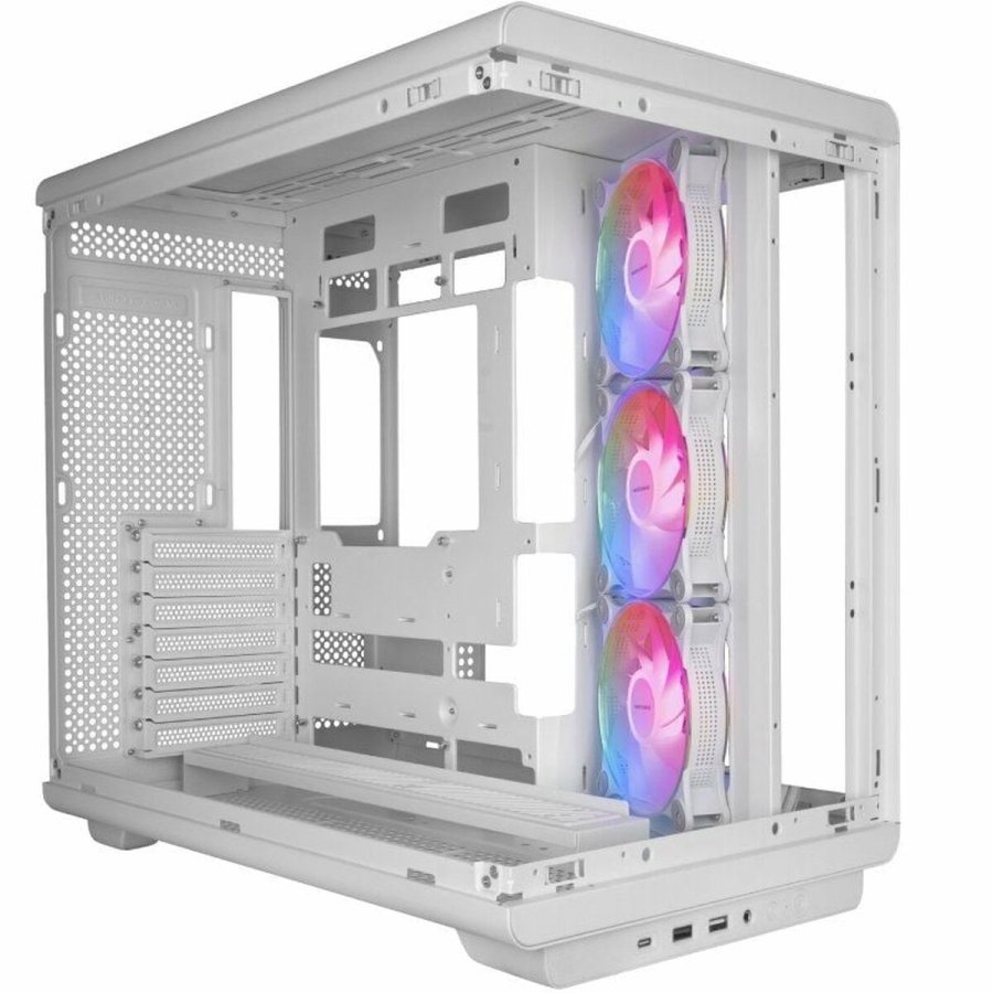 ATX Semi-t�rn kasse Mars Gaming MCREVW Hvid #3